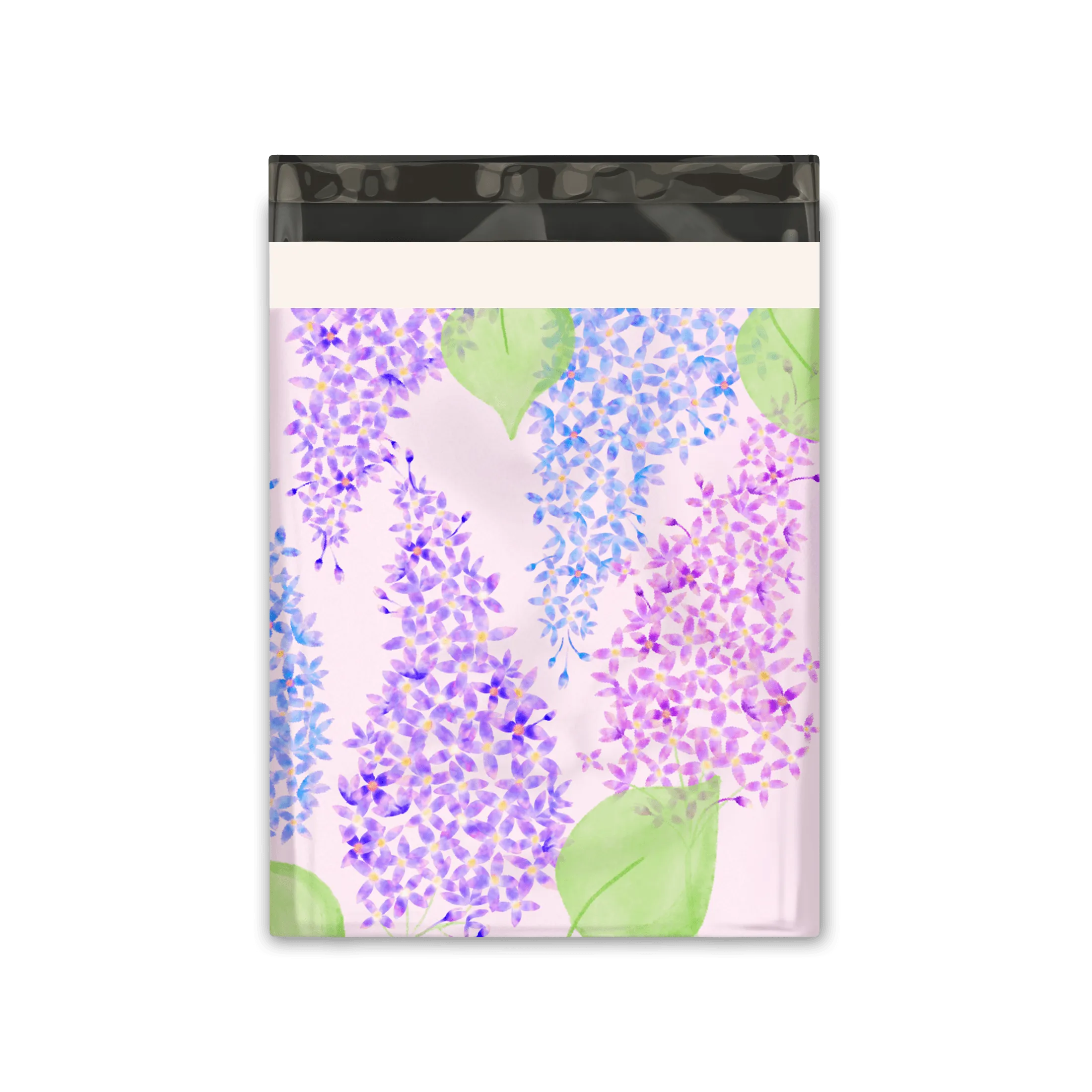 10x13 Lilacs Designer Poly Mailers Shipping Envelopes Premium Printed Bags