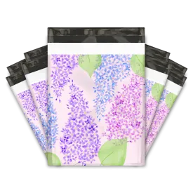 10x13 Lilacs Designer Poly Mailers Shipping Envelopes Premium Printed Bags