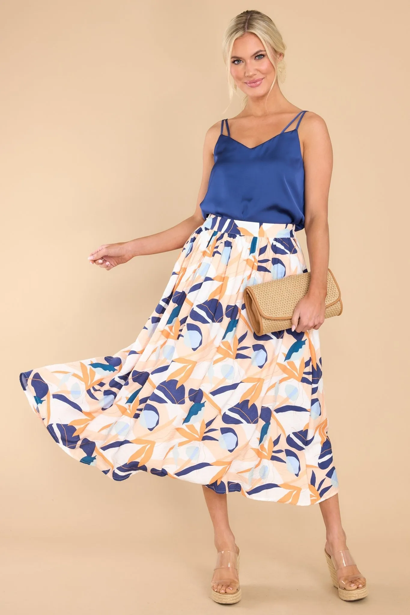 A Heart For Love Deep Blue Top
