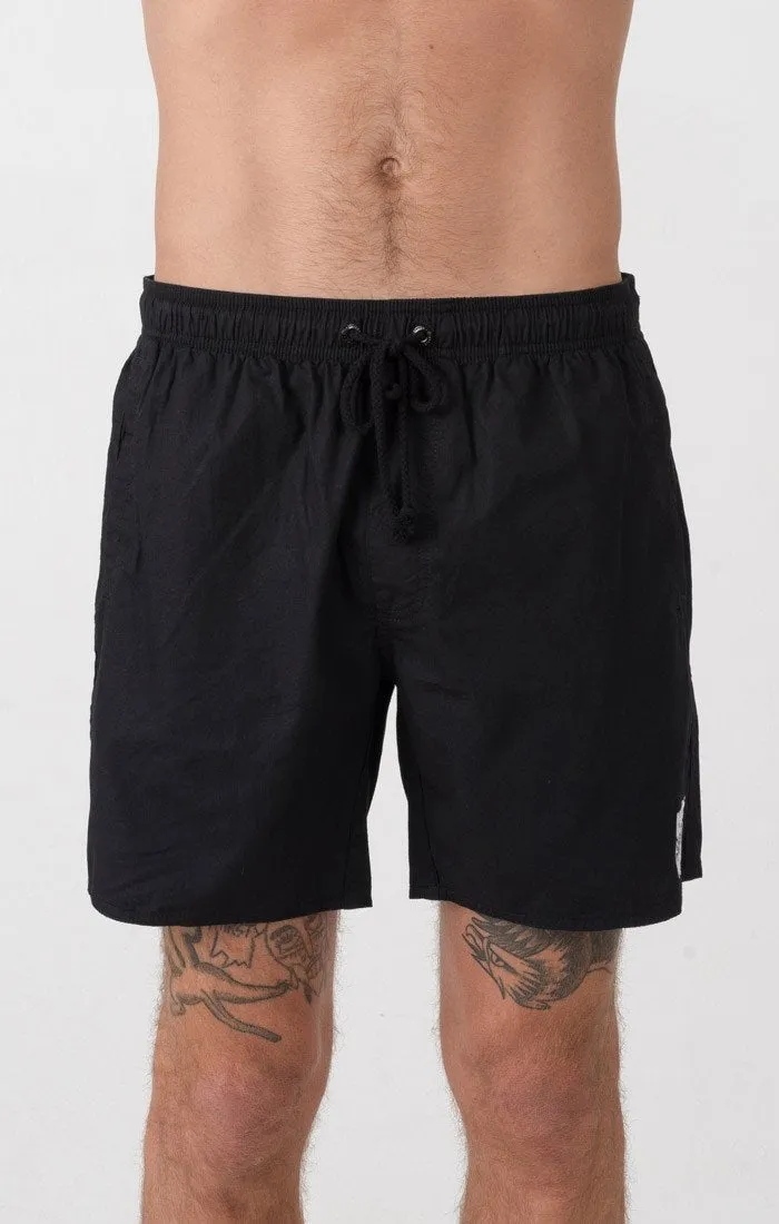 Afends Mens Baywatch - Greats - Elastic Waist Swim Shorts