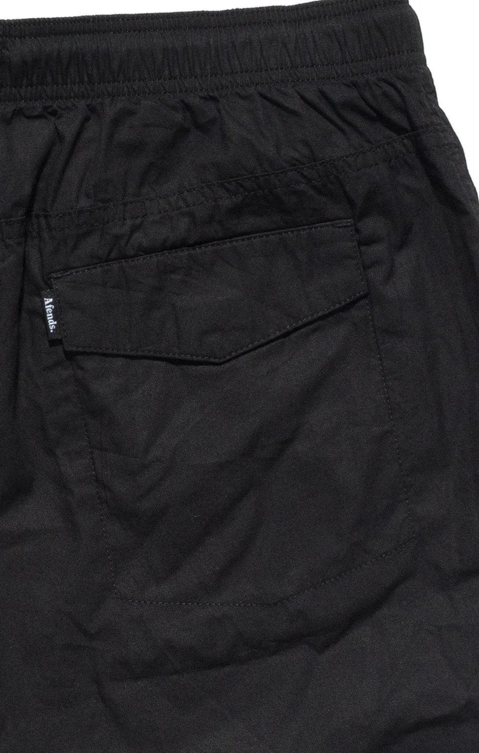 Afends Mens Baywatch - Greats - Elastic Waist Swim Shorts
