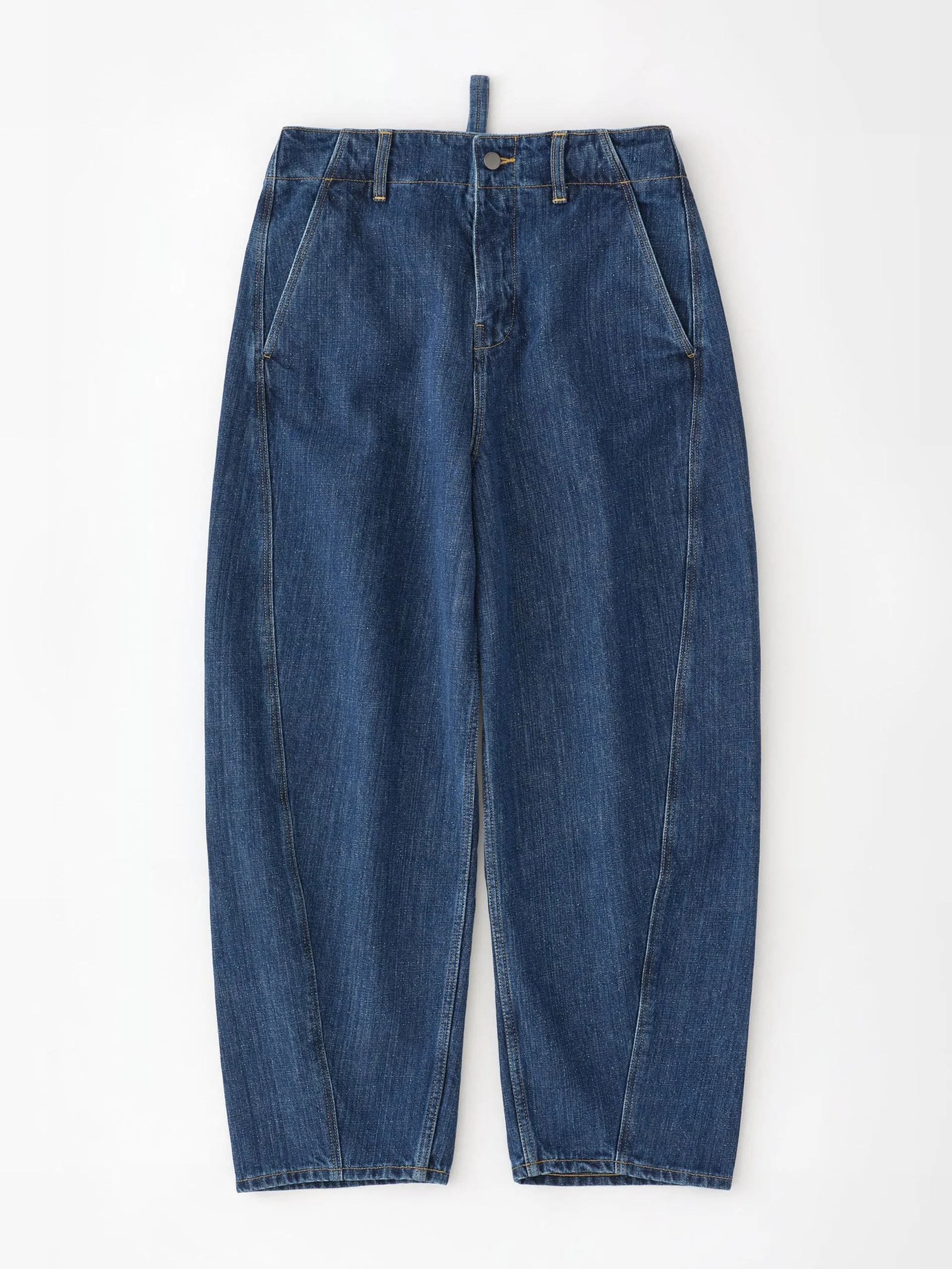 Akerman washed denim pants