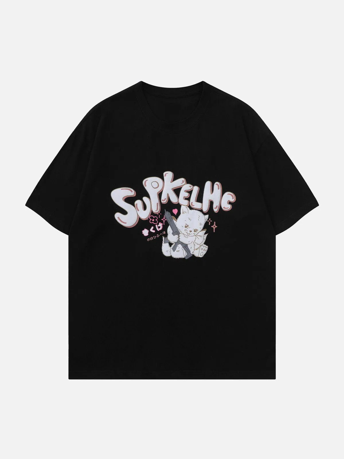 AlanBalen® - Cat Print Tee