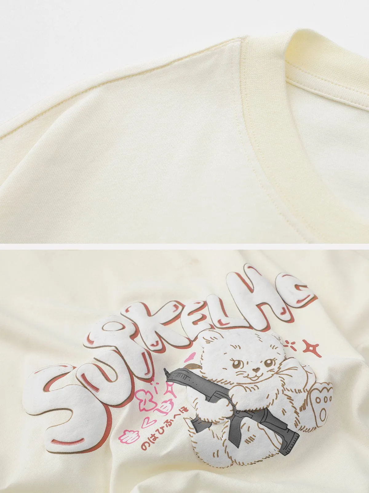AlanBalen® - Cat Print Tee