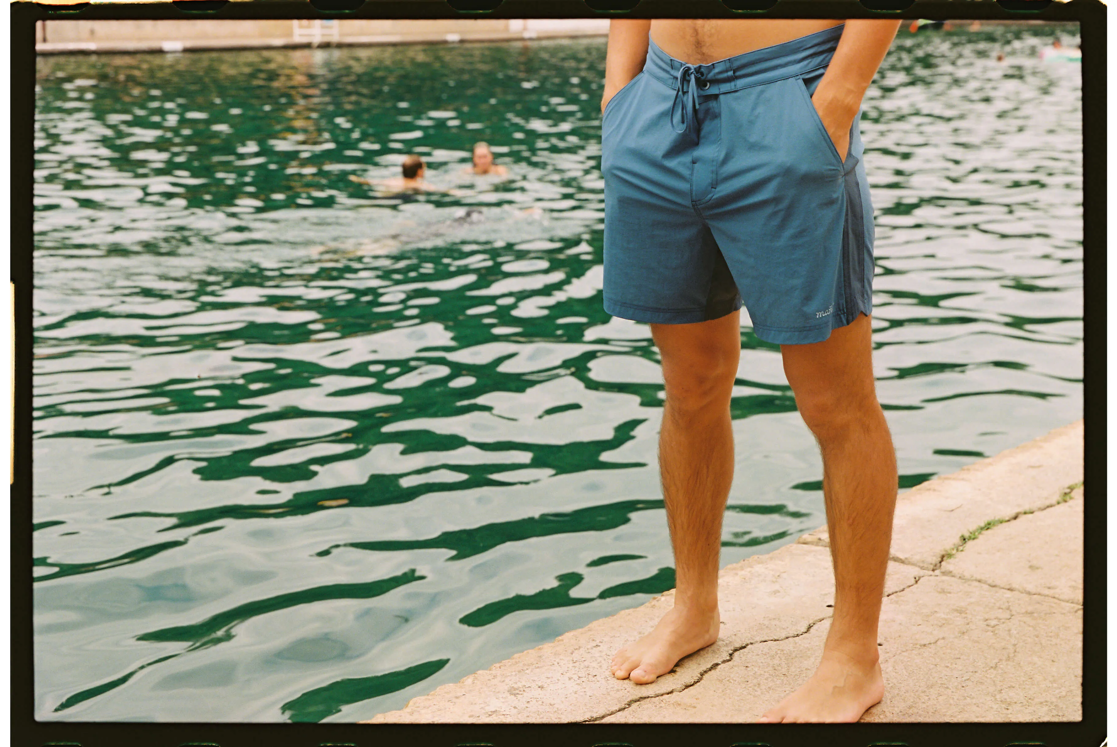 All Day Board Short - Lake Blue