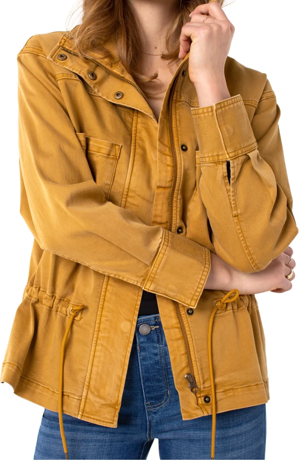 Anorak Front Zip Jacket