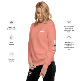 Be There in Five Text Bubble Unisex Premium Sweatshirt (Part of Matching Set- Sold Separately!) *