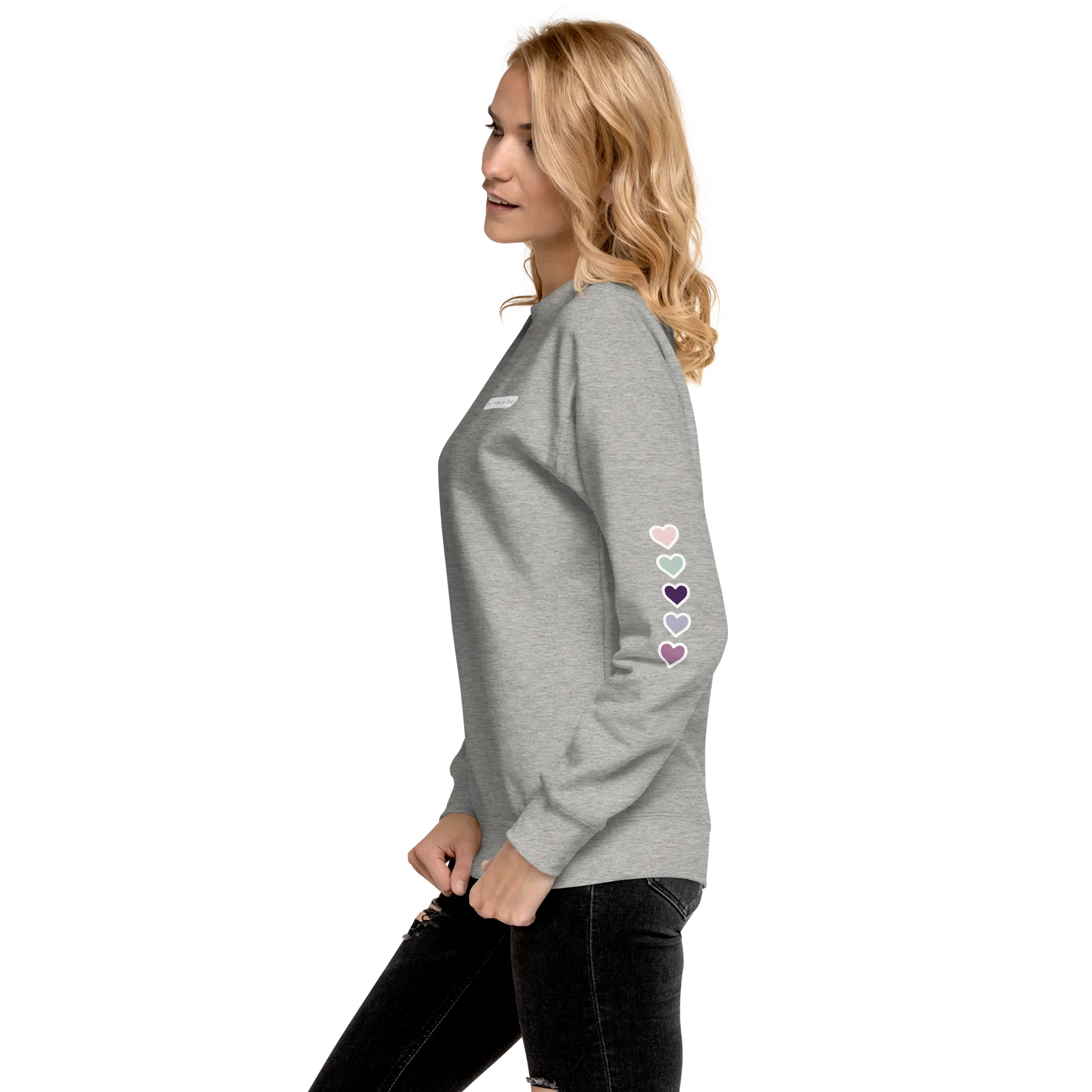 Be There in Five Text Bubble Unisex Premium Sweatshirt (Part of Matching Set- Sold Separately!) *