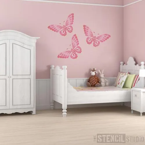 Beautiful Butterfly Stencil