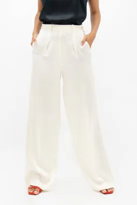 Branson  - Wide Leg Pants - Pearl