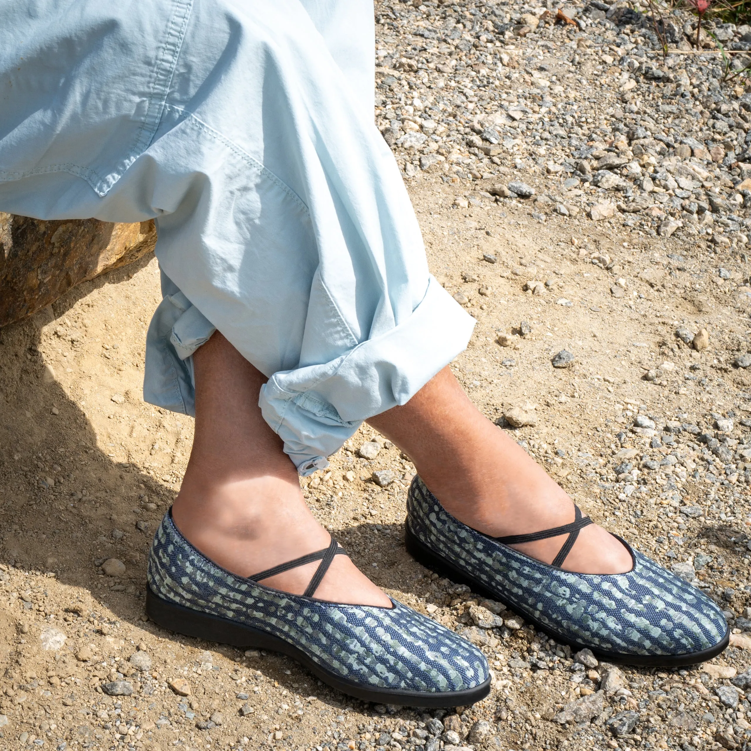 Denim Waves Sport Skimmer