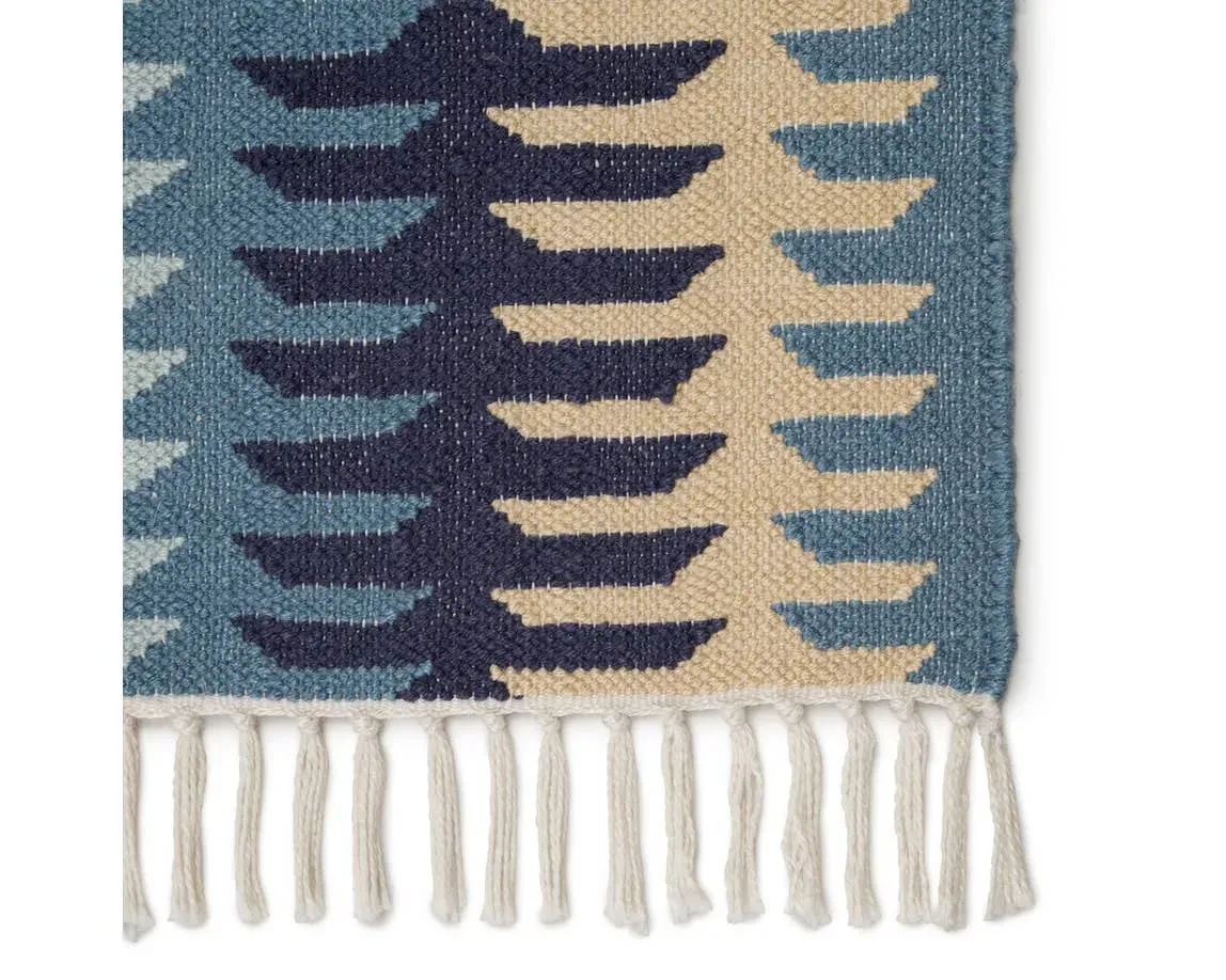 Desert DES21 Blue/Gray Rug