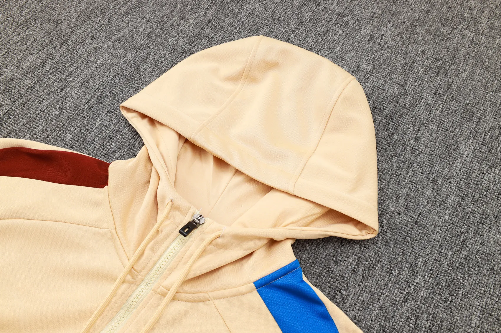 FC Barcelona Beige and Black Tracksuit