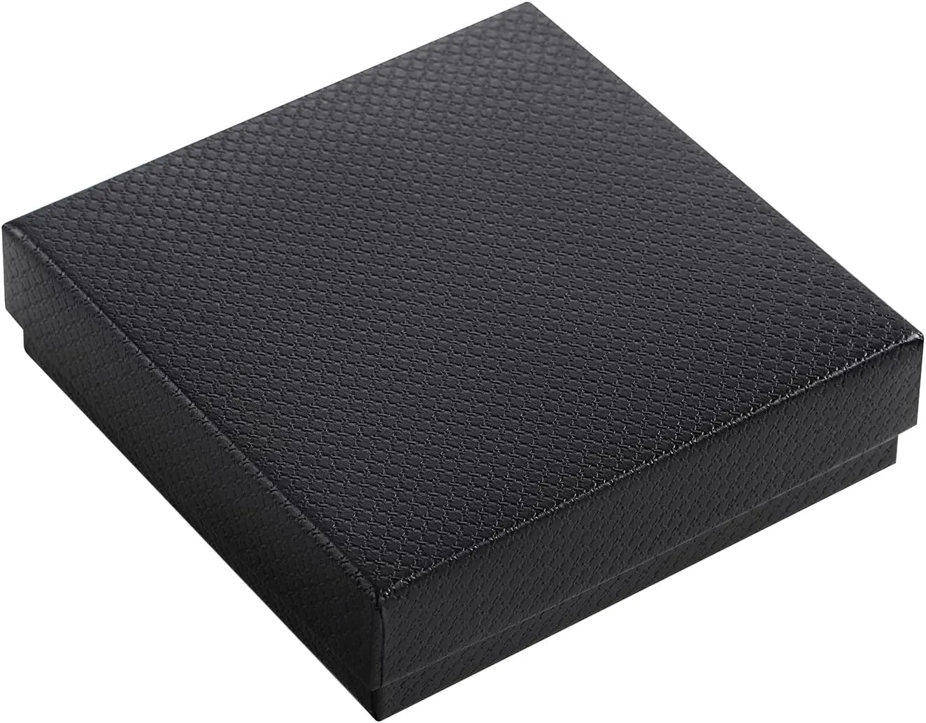 GEFTOL Jewelry Gift Boxes 20 Pack 3.5x3.5x1 Inch Cardboard Jewelry Boxes,Small Gift Boxes for Jewelry Earrings Necklaces Handmade Bangles Bracelets(Black)