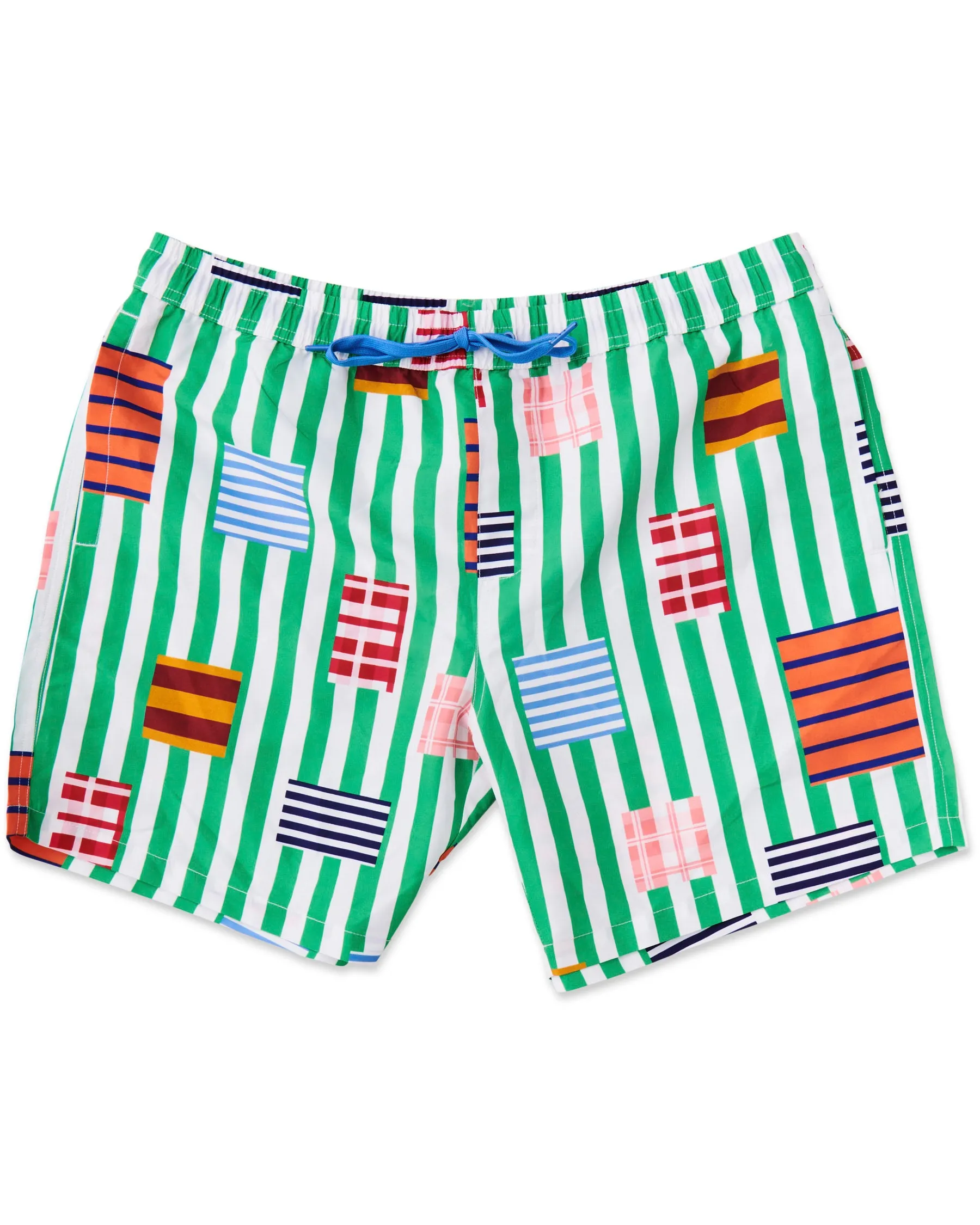 Kip & Co Stripe On Stripe Boardies