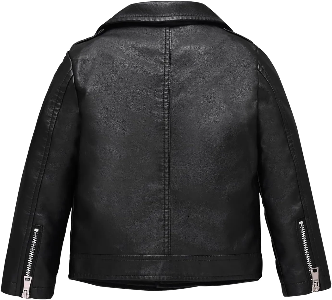 LOKTARC Boys Girls Faux Leather Jacket for Kids Motorcycle Biker Leather Jackets