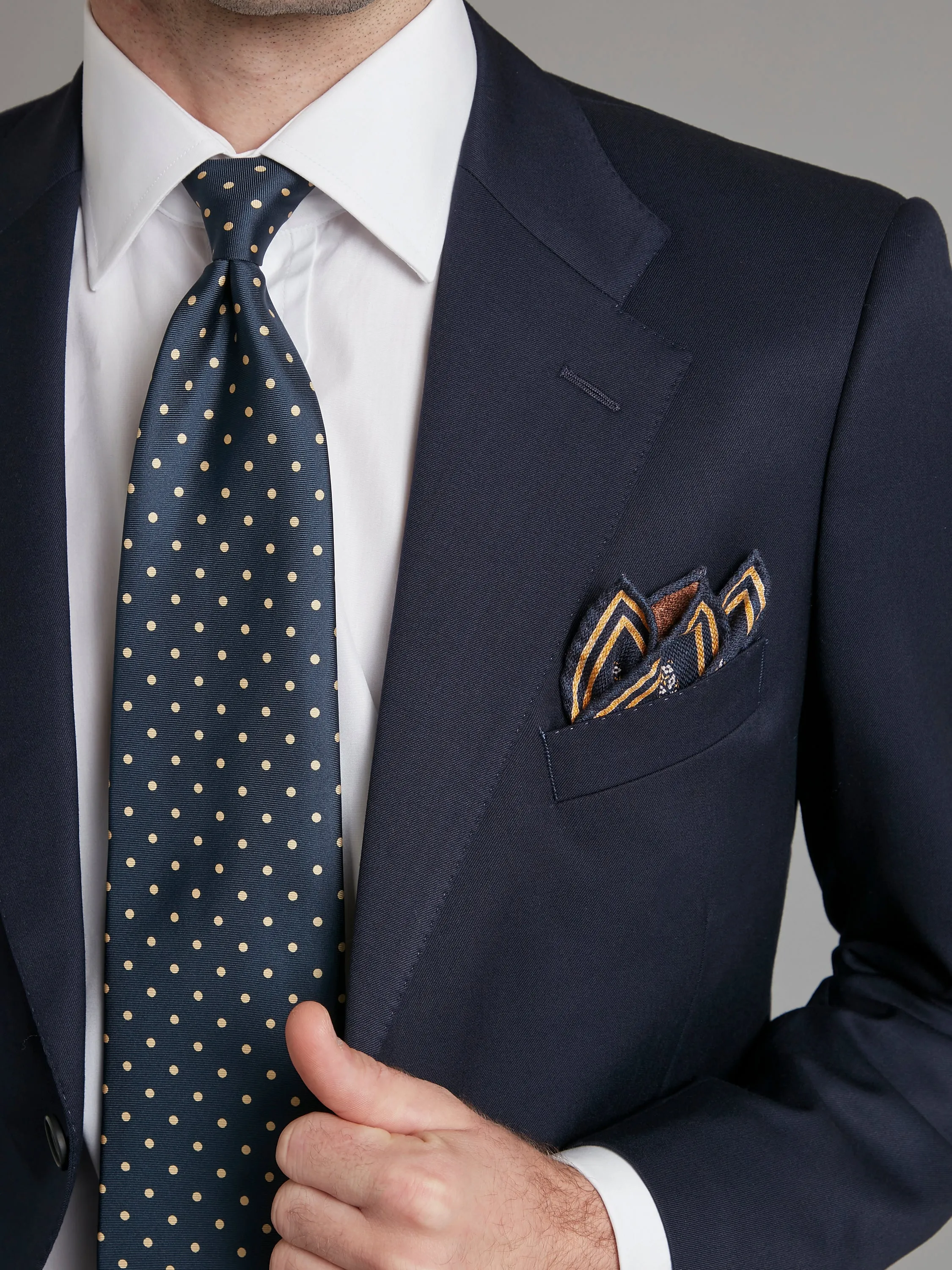 Mayfair Suit Midweight Twill - Navy
