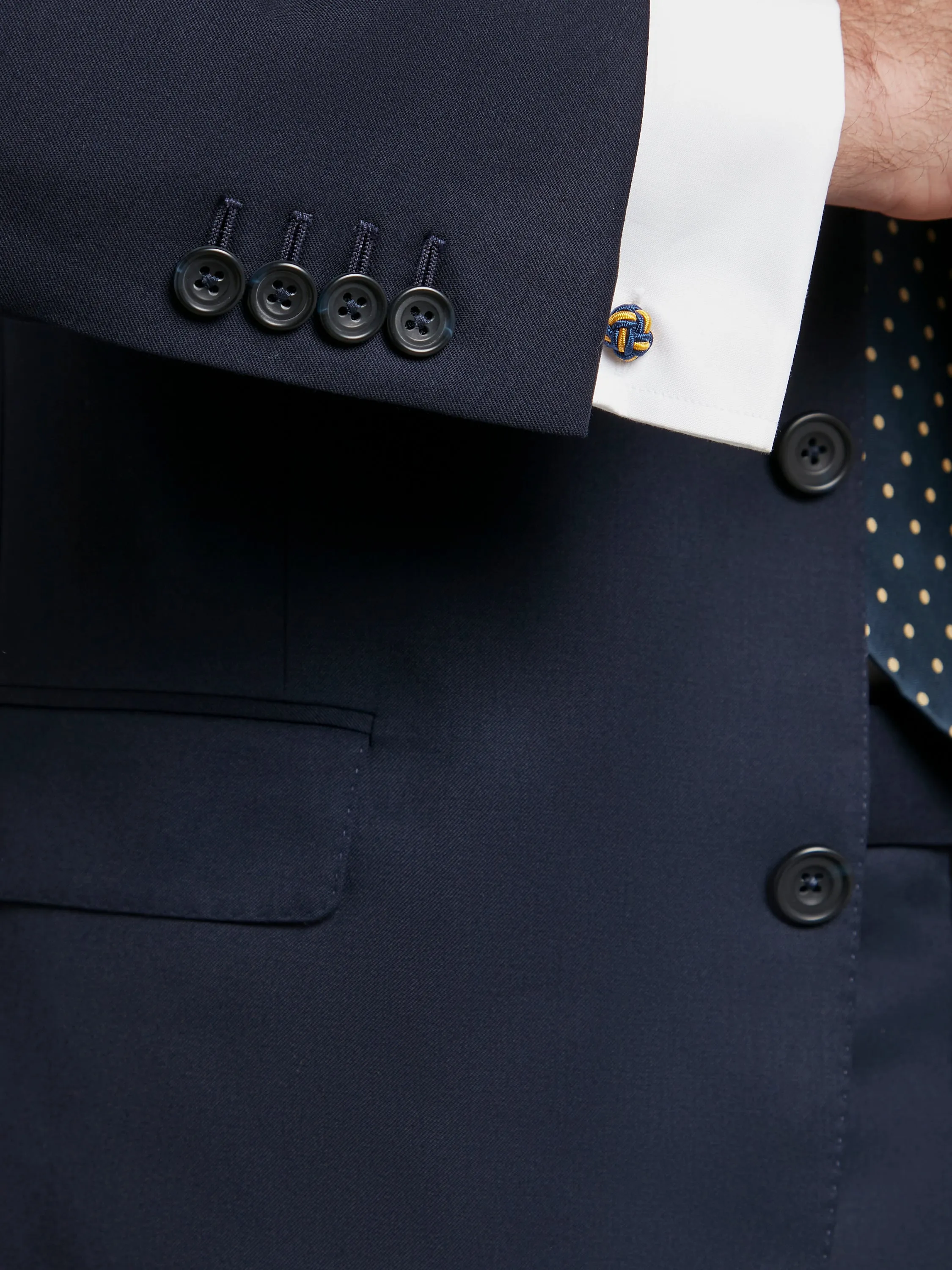 Mayfair Suit Midweight Twill - Navy