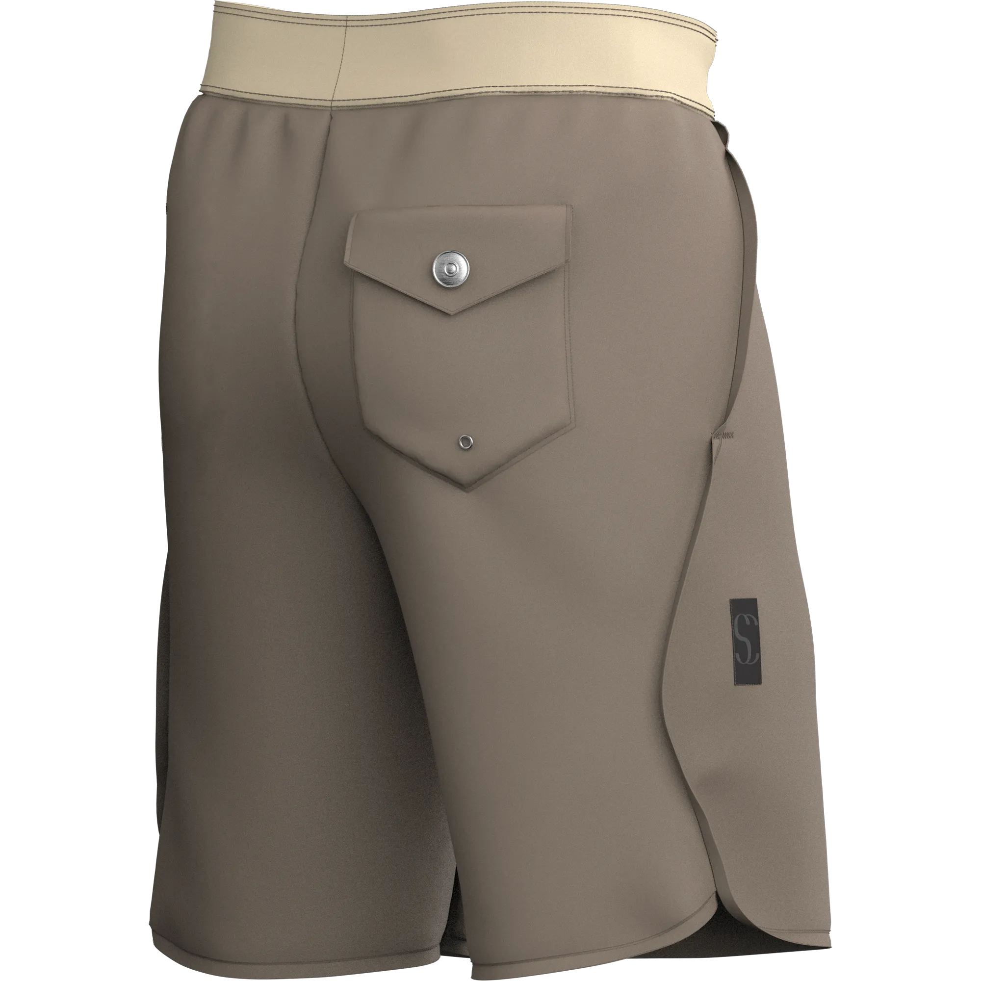Men's Brown Board Shorts