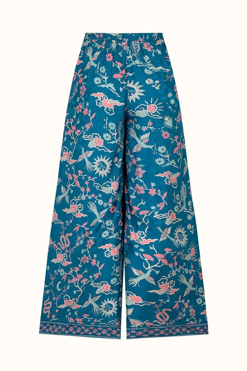 Spell Desert Bandita Shirt - Cobalt