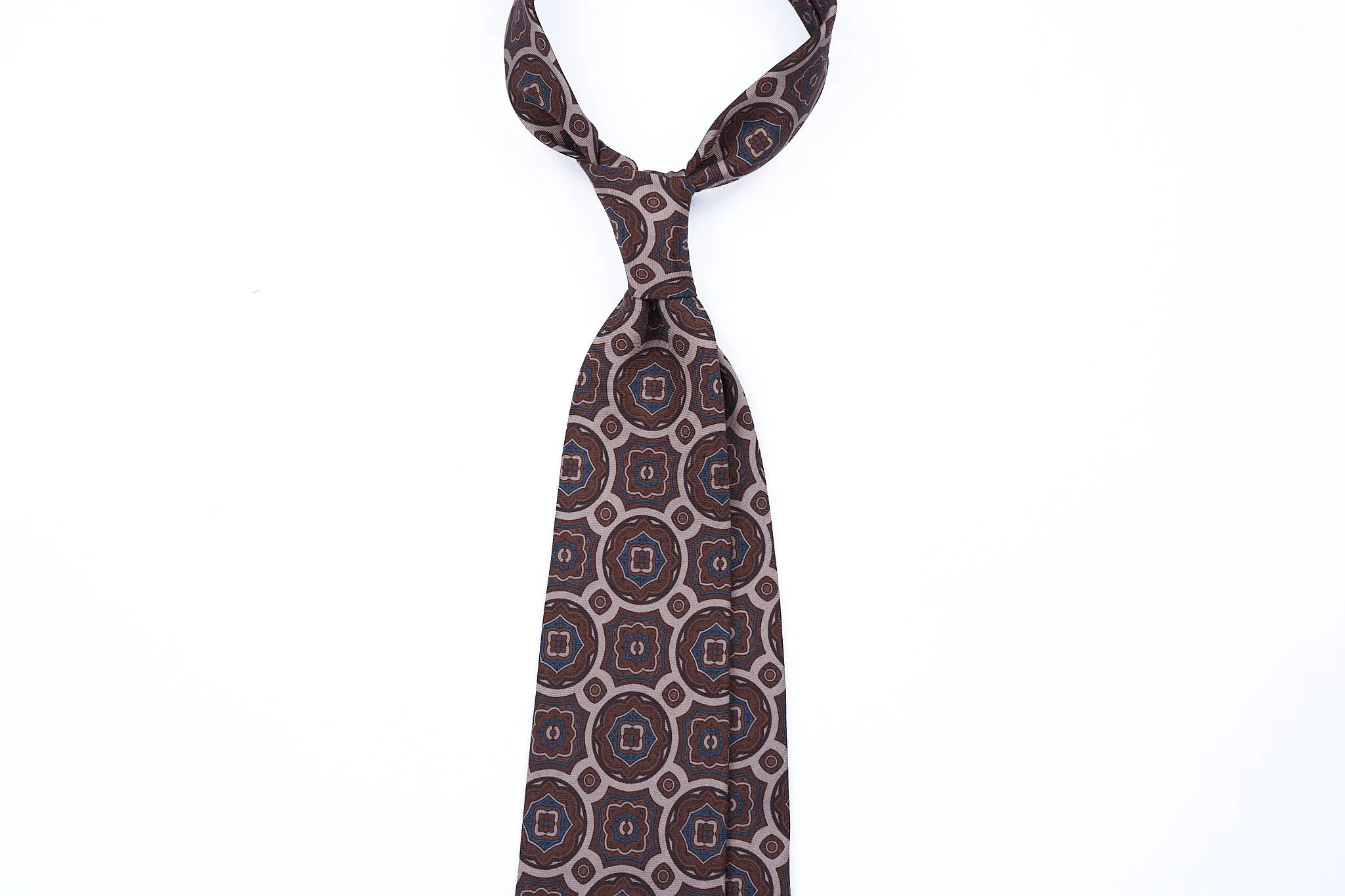 Taupe Large Medallions Madder (last piece)