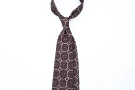 Taupe Large Medallions Madder (last piece)