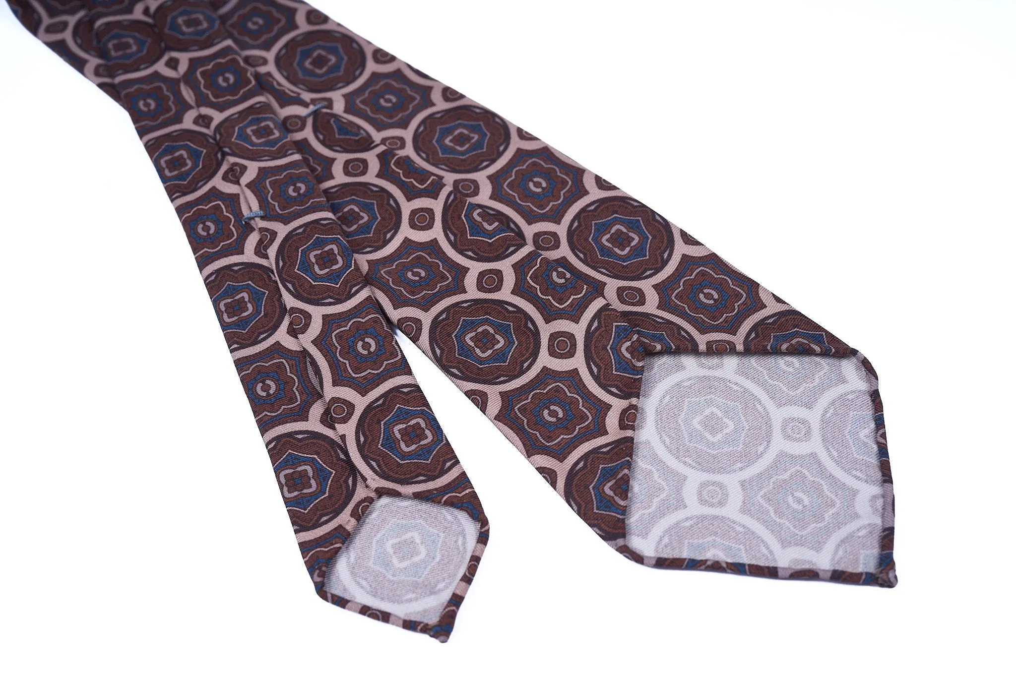 Taupe Large Medallions Madder (last piece)