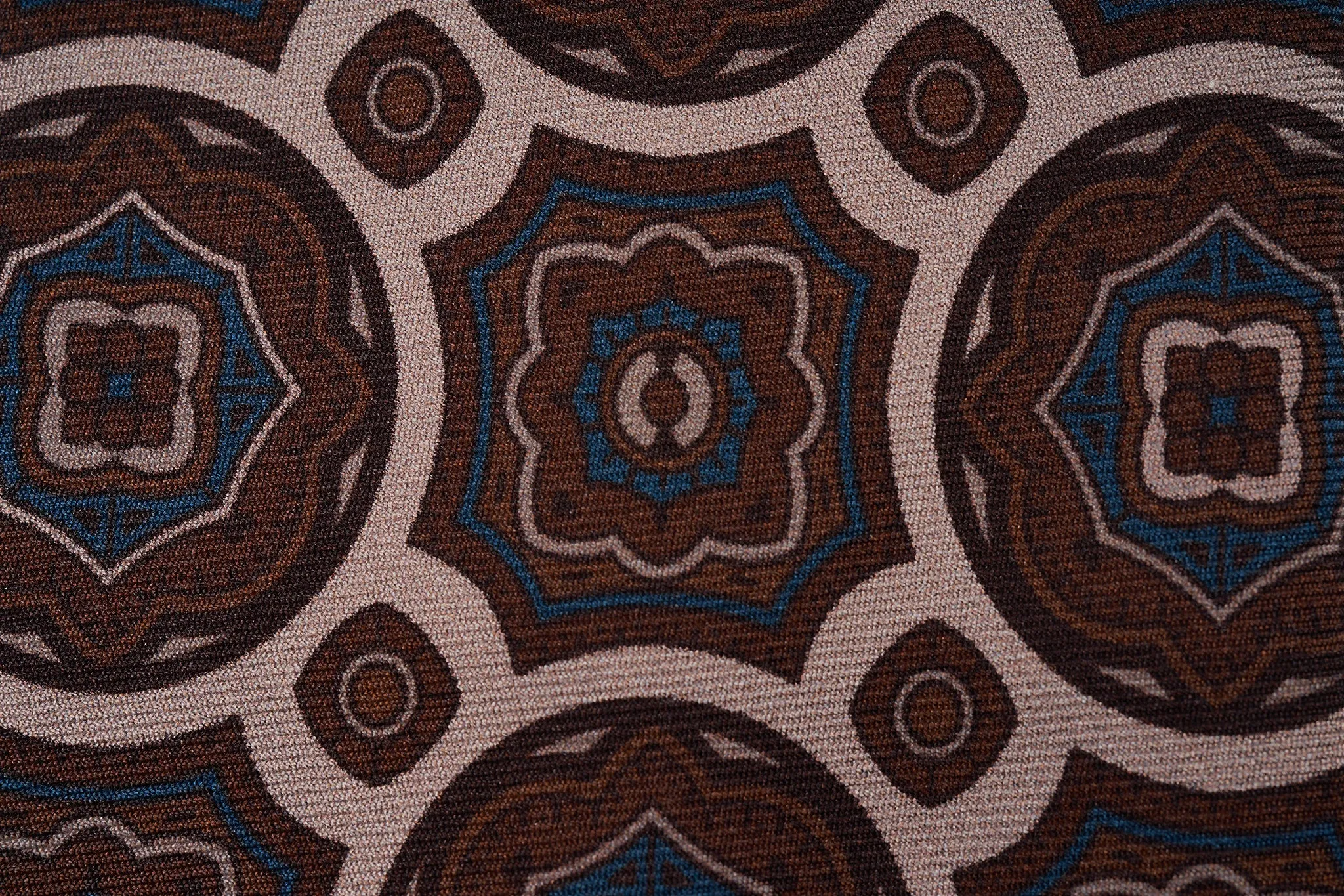 Taupe Large Medallions Madder (last piece)