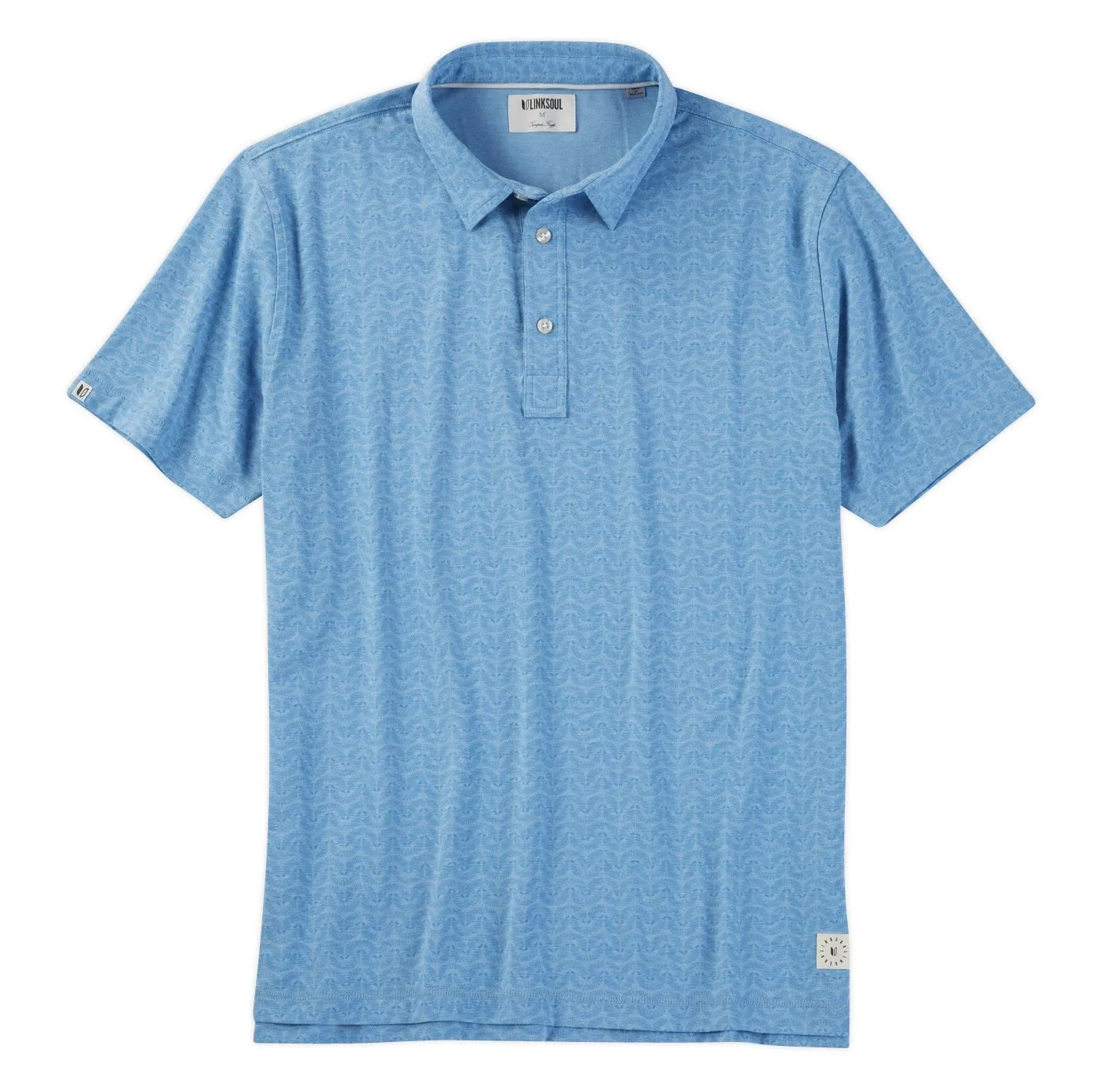 Tonal Print Polo