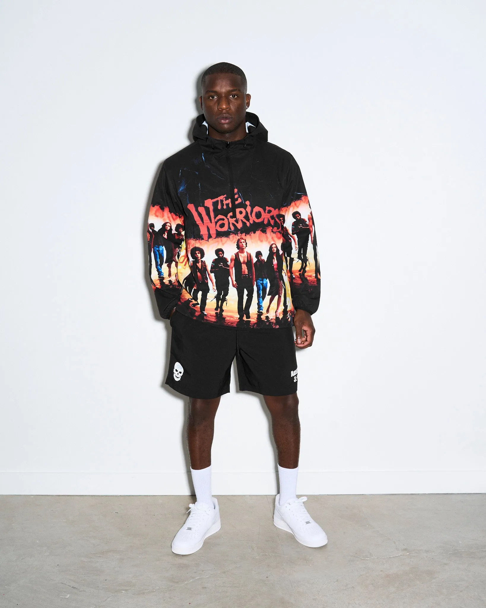 Warriors Poster Anorak Jacket