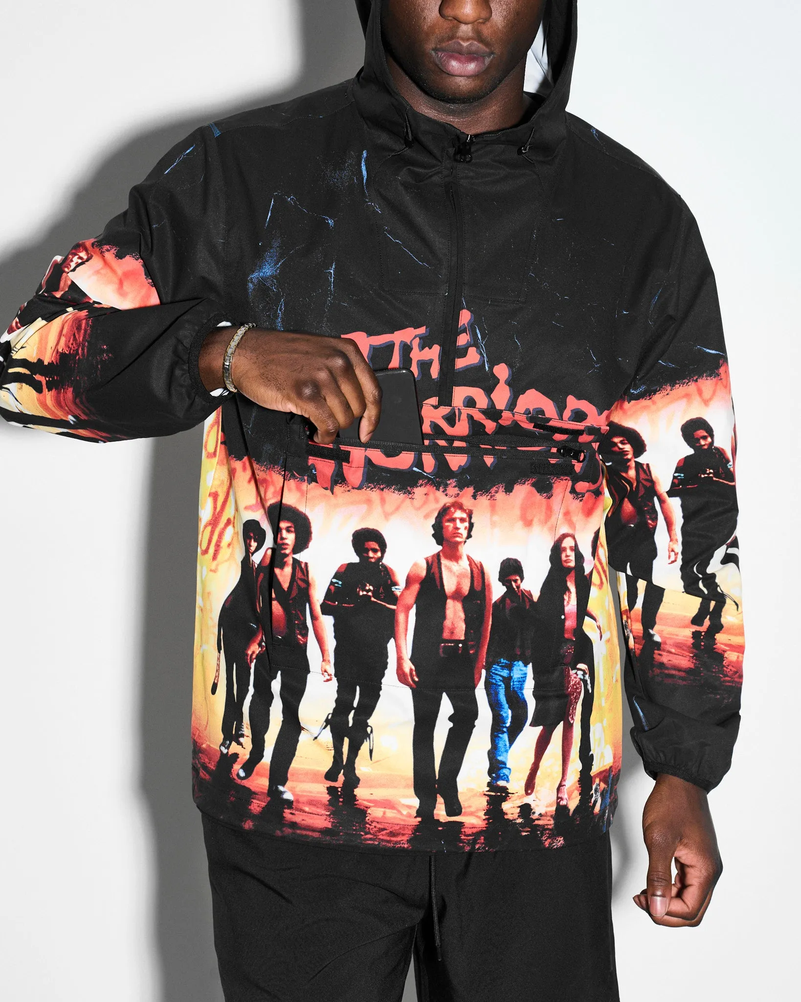 Warriors Poster Anorak Jacket